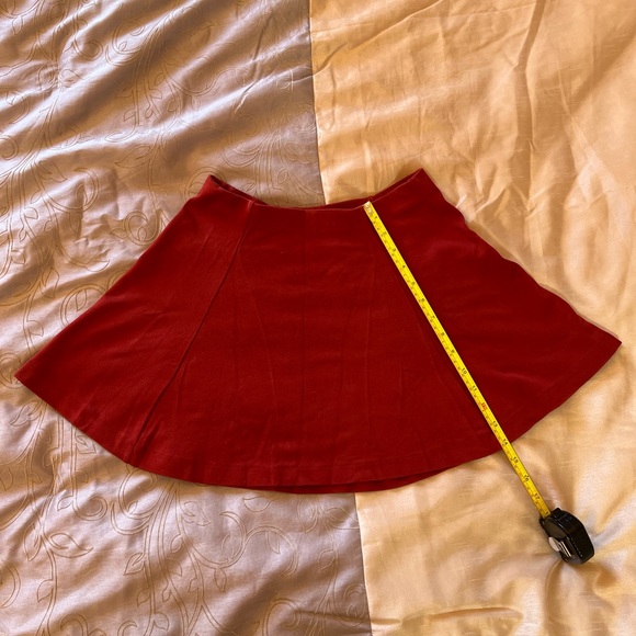 Forever 21 Maroon Skirt - Picture 3 of 6